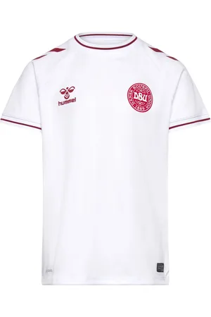 Hummel Dbu Woman 25 Away Jersey S/S Kids Tops T-shirts Sports Tops White