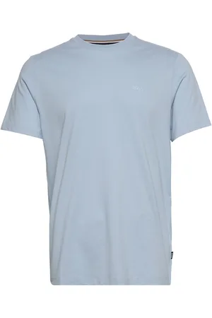 HUGO BOSS Thompson 01 Tops T-shirts Short-sleeved Blue