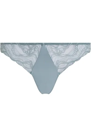 Calvin Klein Thong Stringit Alusvaatteet Blue