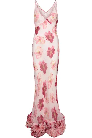 by Ti Mo Organza Slip Dress Dresses Summer Dresses Pink