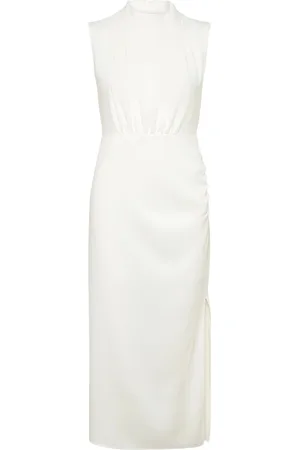 HUGO BOSS Kimile Polvipituinen Mekko White
