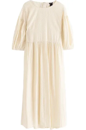 Lindex Dress Wilda Polvipituinen Mekko Cream