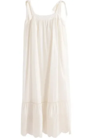 Lindex Dress Leah Polvipituinen Mekko White