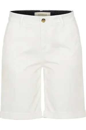 Newhouse Sahara Shorts Bottoms Shorts Chino Shorts White