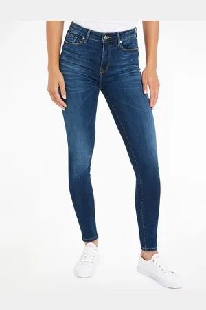 Tommy Hilfiger Heritage Como Skinny Rw Bottoms Jeans Skinny Blue