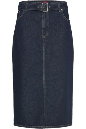 HUGO BOSS Gatje_2 Skirts Denim Skirts Navy