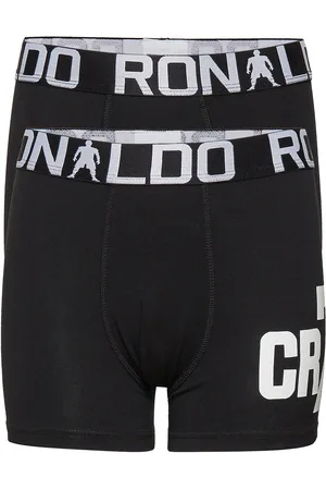 CR7 - Cristiano Ronaldo Boys Trunk 2-Pack. Night & Underwear Underwear Underpants Black