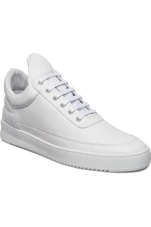 Filling pieces Low Top Ripple Lane Nappa Designers Sneakers Low-top Sneakers White