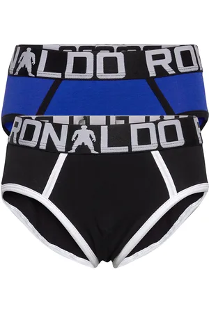 CR7 - Cristiano Ronaldo Boys Line, Brief, 2-Pack Night & Underwear Underwear Underpants Multi/patterned