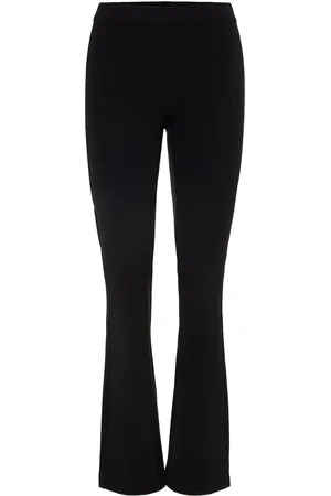 VERO MODA Vmkamma Mw Flared Jersey Pant Noos Bottoms Trousers Flared Black