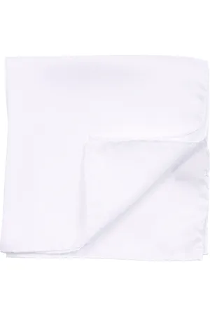 Amanda Christensen Pocket Square Taskuliina White