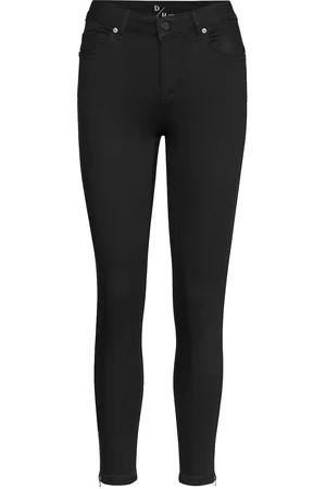 Denim Hunter 39 The Celinazip Black Custom Bottoms Jeans Skinny Black