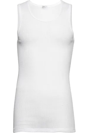 JBS Singlet Mesh Tops T-shirts Sleeveless White