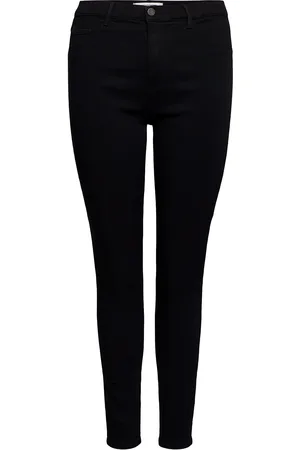 ONLY Carstorm Life Push Up Hw Sk Jeans Noos Bottoms Jeans Skinny Black