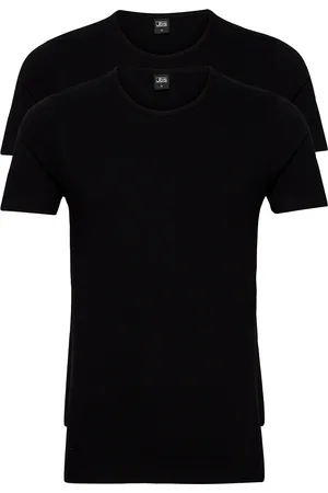 JBS 2-Pack T-Shirt O-Neck Gots Tops T-shirts Short-sleeved Black