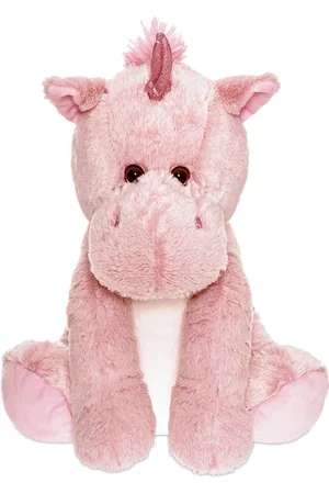Einhorn Unicorn, Sitting, Big Toys Soft Toys Stuffed Animals Pink