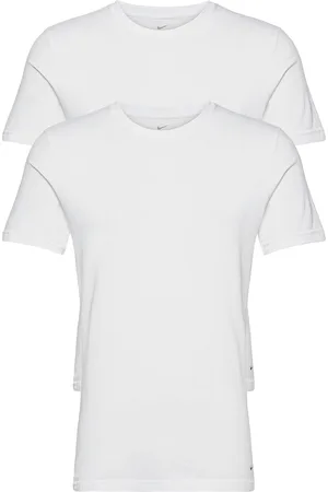 Nike S/S Crew Neck 2Pk Sport T-shirts Short-sleeved White