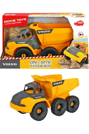 DICKIE TOYS Volvo - On-Site Hauler Toys Toy Cars & Vehicles Toy Vehicles Construction Cars Yellow