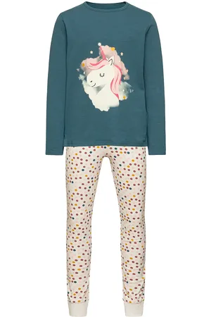 NAME IT Nkfnightset Real Unicorn Noos Pyjamasetti Pyjama Blue
