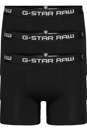 G-Star Classic Trunk 3 Pack Bokserit Black