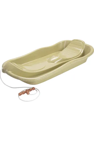 Dantoy Bio Bobsled W/O Brakes Dusty Green 79 Cm Toys Outdoor Toys Sledges Green