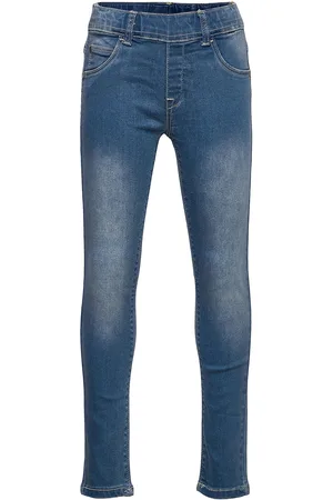 The New Vigga Jeggings Noos Bottoms Jeans Skinny Jeans Blue