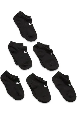 Nike 6L-6Pk Low Sock Sport Socks & Tights Socks Black
