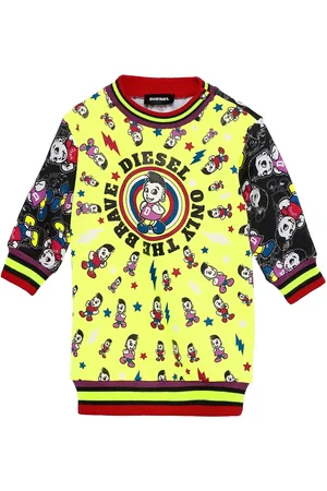 Diesel Dissab Dress Tops Sweat-shirts & Hoodies Sweat-shirts Multi/patterned