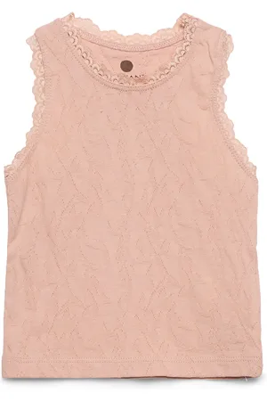 EN FANT Gate Sl T-Shirt Tops T-shirts Sleeveless Pink
