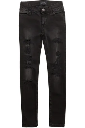 Designers Remix Jr New Moon Destroyed Bottoms Jeans Regular Jeans Black