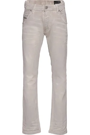 Diesel Krooley-J Jjj-N Trousers Bottoms Jeans Bootcut Jeans Cream