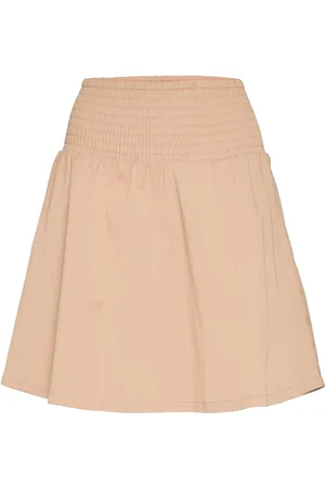 MSCH Mschlana Skirt Lyhyt Hame Beige