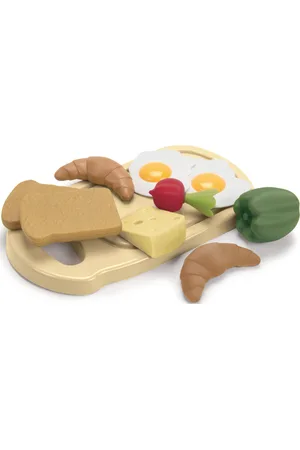 Dantoy Green Garden Breakfast Platter In Net 10 Pcs Toys Cream