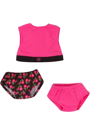 Design a Friend Designafriend Underkläder Set Toys Dolls & Accessories Doll Clothes Pink