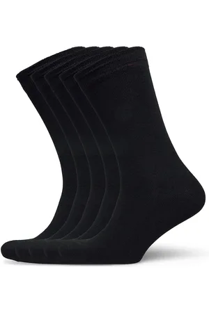 Lindbergh Bamboo Sock 5 Pack Underwear Socks Regular Socks Black