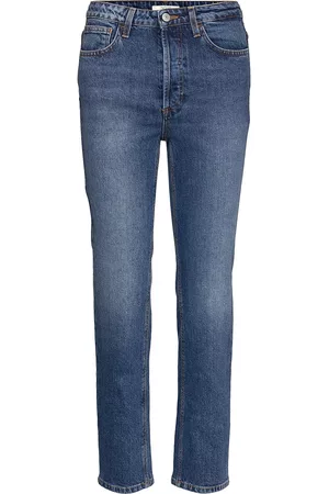 Dagmar Naiset Farkut - Devine Denim Suorat Farkut Sininen
