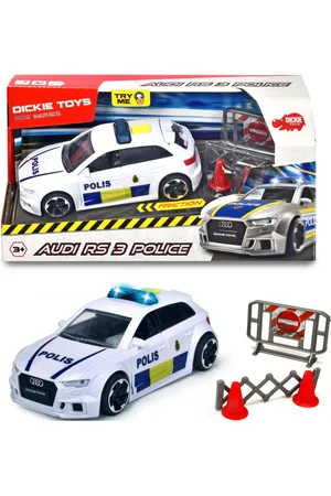 DICKIE TOYS Audi Rs3 Police - Se Toys Toy Cars & Vehicles Toy Cars Police Cars White