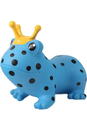 Carlo Baby Gerardo Toys Jumpy Groda Blå Toys Outdoor Toys Jumping Toys Blue