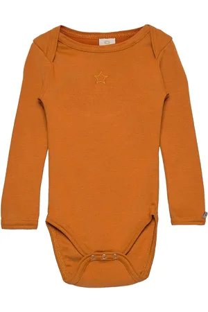 Smallstuff Body L.s. Bodies Long-sleeved Yellow