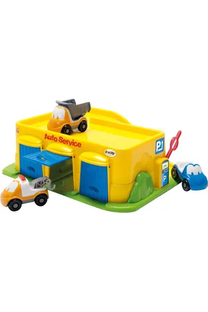 Dantoy Funcars Autoservice & Car Park Blister Toys Toy Cars & Vehicles Vehicle Garages Multi/patterned