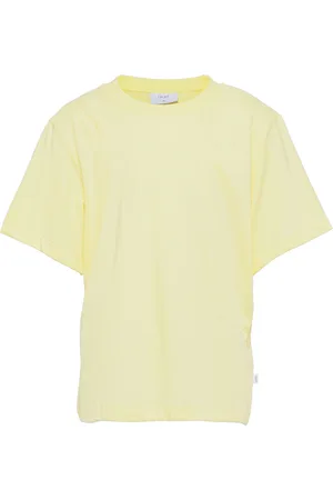 Grunt Our Asta Big Tee Tops T-shirts Short-sleeved Yellow