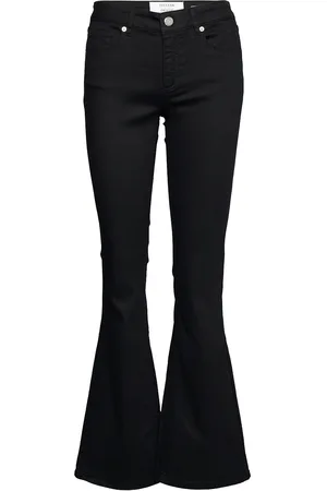 Pieszak Noos-Marija Jeans Swan Deep Black Bottoms Jeans Flares Black