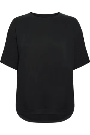ESPRIT T-Shirt With Lenzing™ Ecovero™ Tops T-shirts & Tops Short-sleeved Grey
