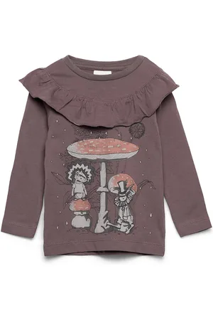 EN FANT Forrest Ls Top Tops T-shirts Long-sleeved T-shirts Purple