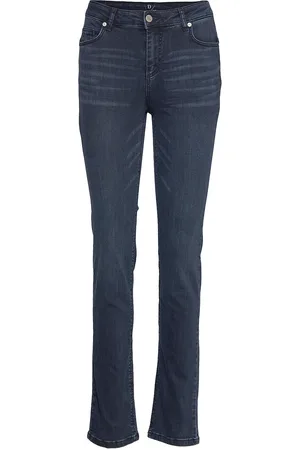Denim Hunter 33 The Celina High Straight Custom Bottoms Jeans Straight-regular Blue