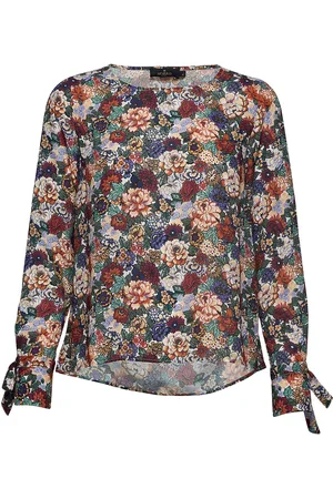 Morris Kari Liberty Blouse Tops Blouses Long-sleeved Multi/patterned