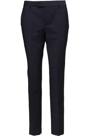 INWEAR Kinsa Bottoms Trousers Slim Fit Trousers Blue