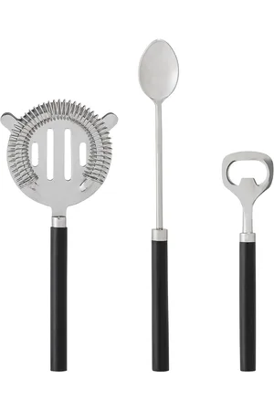 Bloomingville Cocktail Bar Set, Sølv, Rustfri Stål Home Tableware Drink & Bar Accessories Shakers & Cocktail Utensils Silver