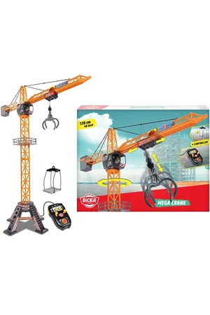 DICKIE TOYS Mega Crane Toys Toy Cars & Vehicles Toy Vehicles Construction Cars Multi/patterned