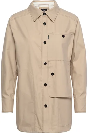 G-Star Naval Overshirt Tops Overshirts Beige